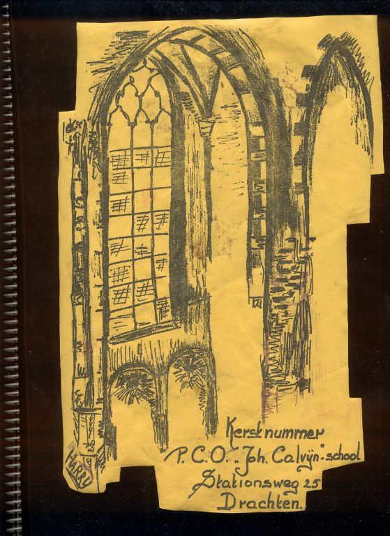 Dutch art, Scanned by Jos van der Woude, drawing