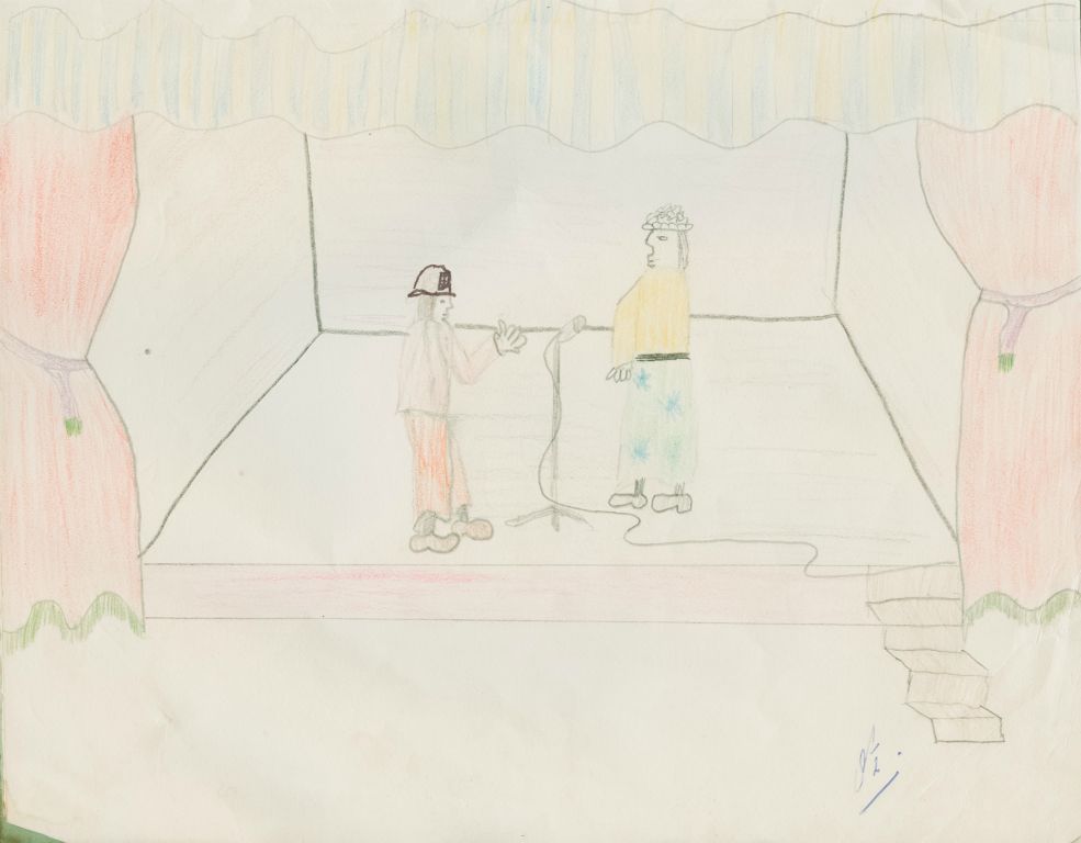 Dutch art, Scanned by Jos van der Woude, drawing