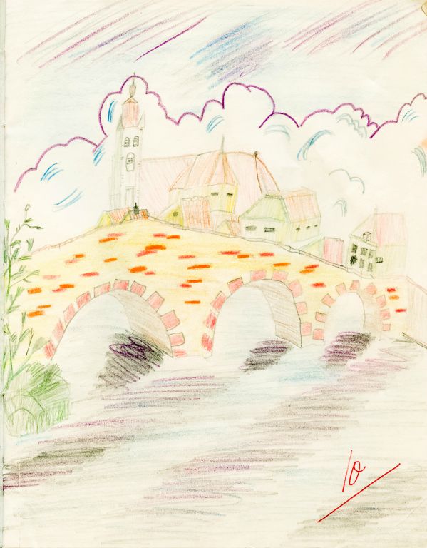 Dutch art, Scanned by Jos van der Woude, drawing