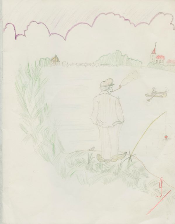 Dutch art, Scanned by Jos van der Woude, drawing