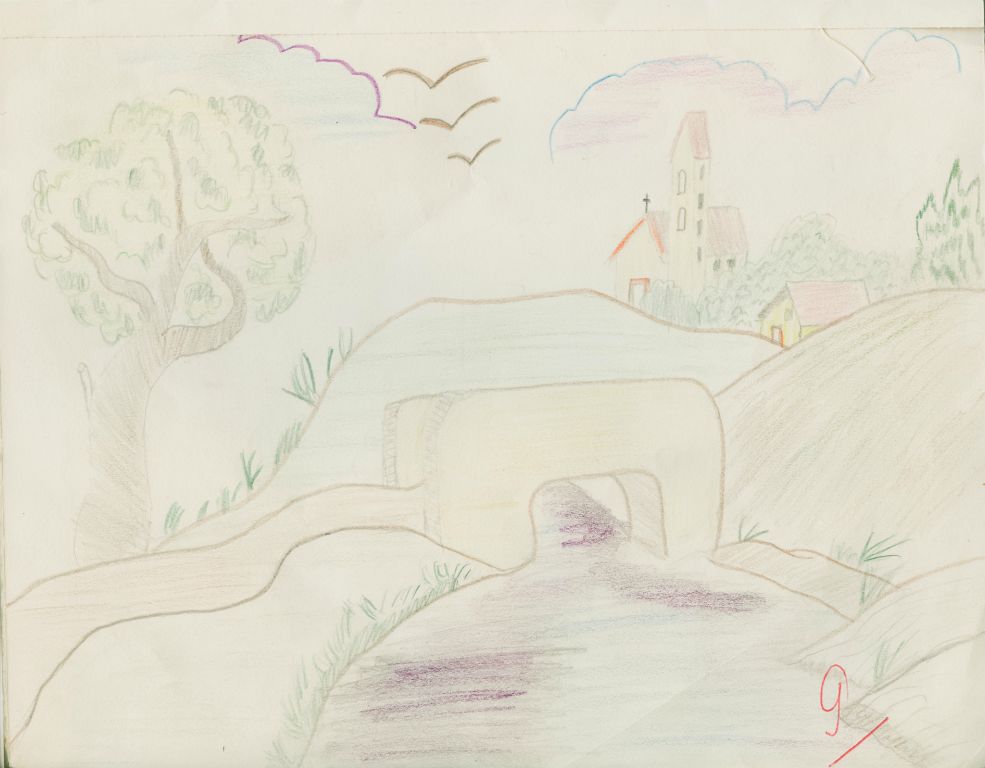 Dutch art, Scanned by Jos van der Woude, drawing