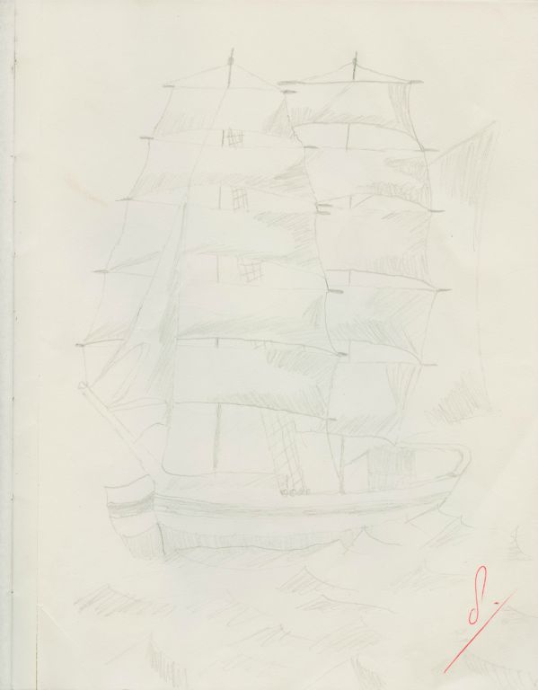 Dutch art, Scanned by Jos van der Woude, drawing
