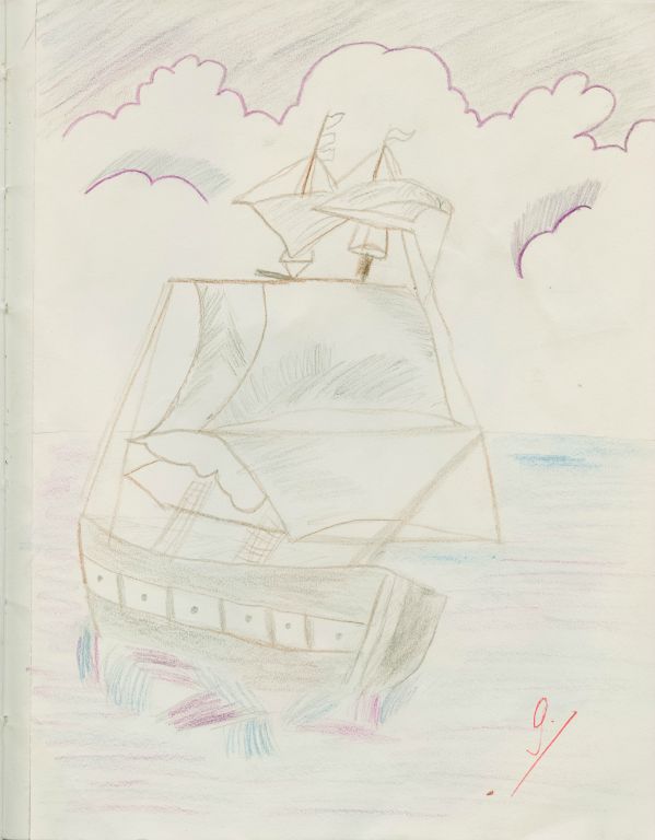 Dutch art, Scanned by Jos van der Woude, drawing
