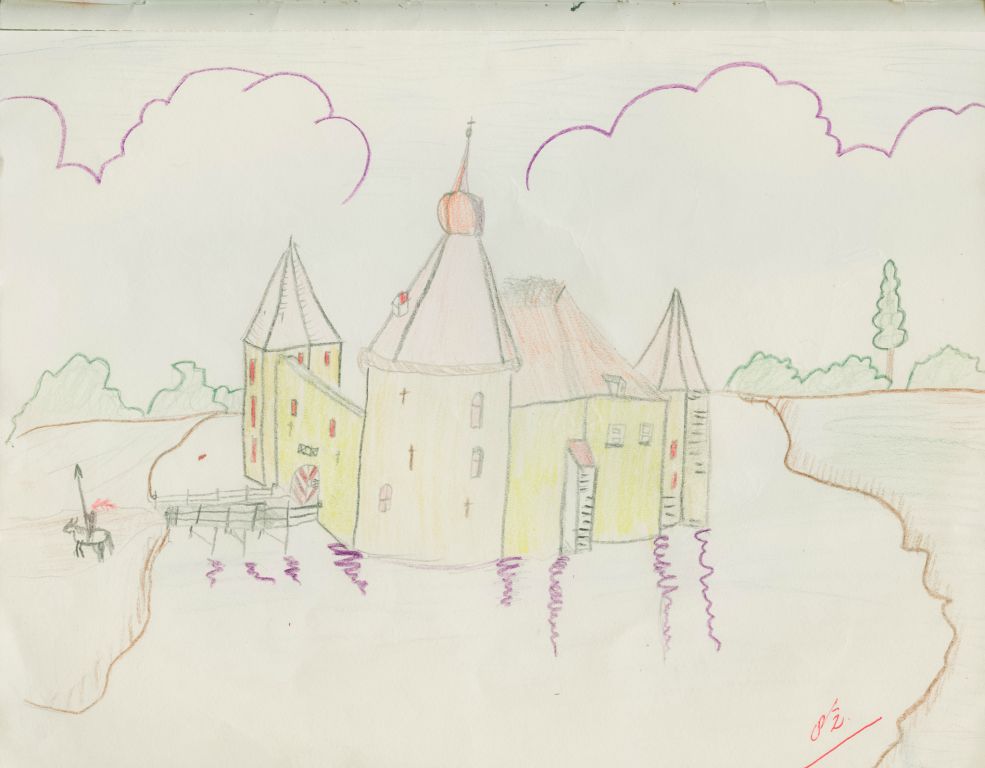 Dutch art, Scanned by Jos van der Woude, drawing