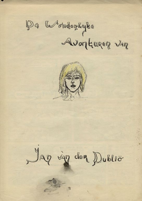 Comic Harmen, Dutch art, Scanned by Jos van der Woude, drawing