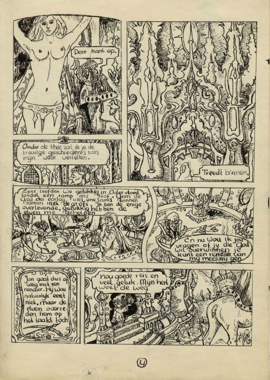 Comic Harmen, Dutch art, Scanned by Jos van der Woude, drawing