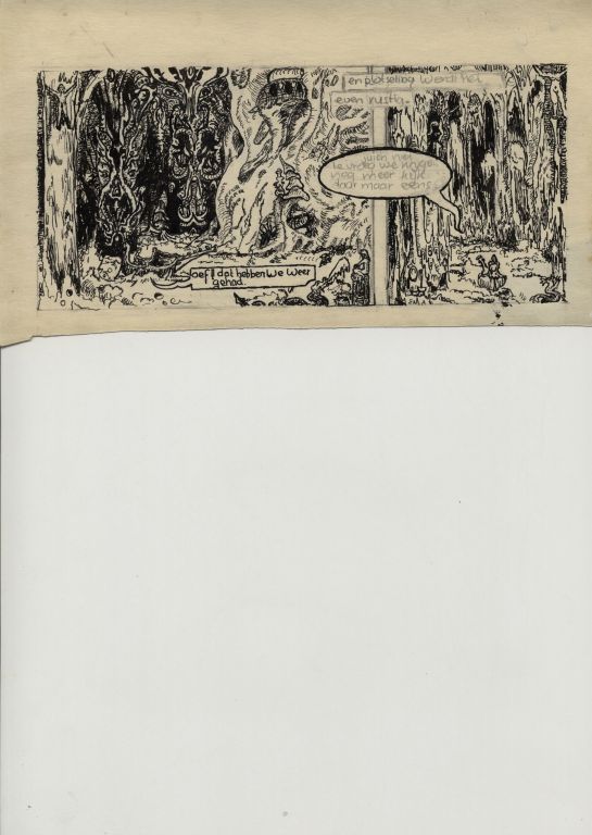 Comic Harmen, Dutch art, Scanned by Jos van der Woude, drawing