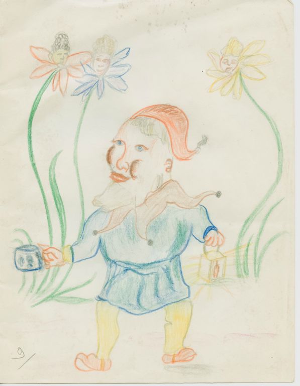 Dutch art, Scanned by Jos van der Woude, drawing