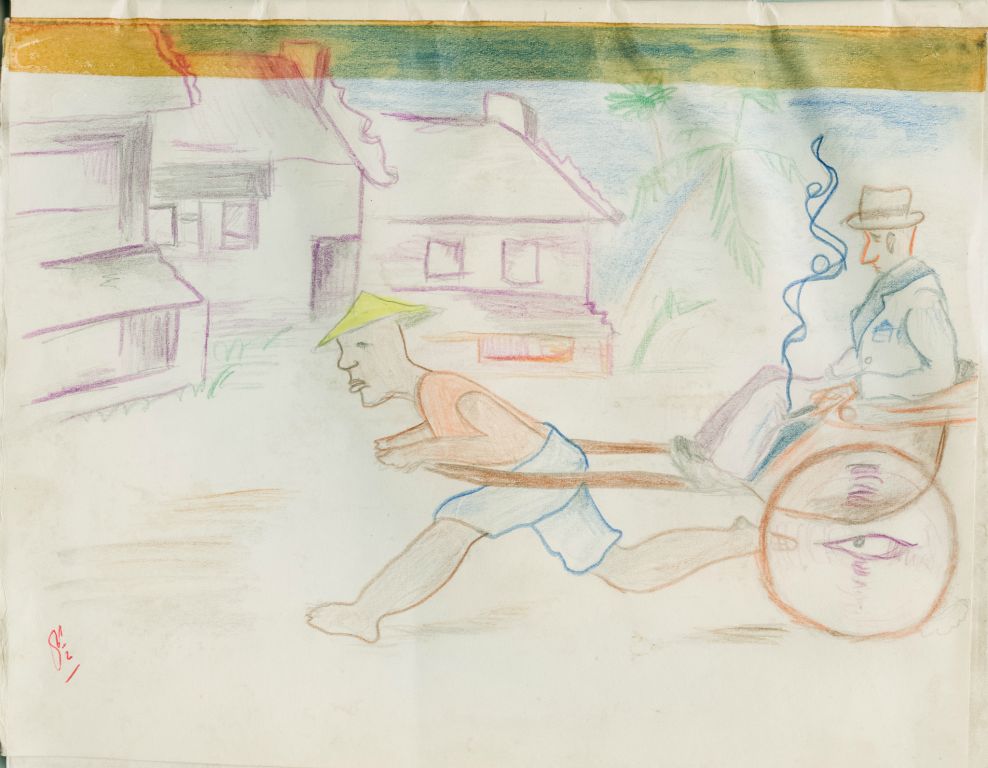 Dutch art, Scanned by Jos van der Woude, drawing