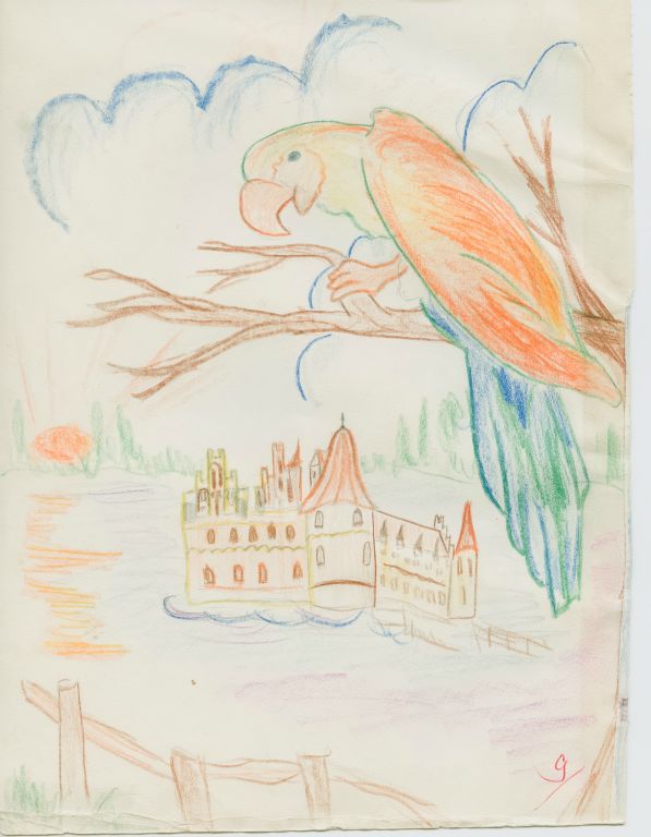 Dutch art, Scanned by Jos van der Woude, drawing
