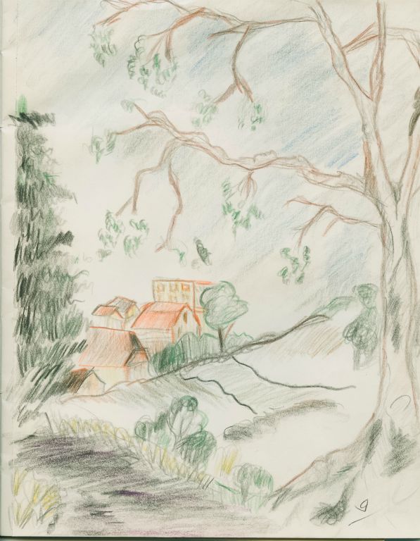 Dutch art, Scanned by Jos van der Woude, drawing