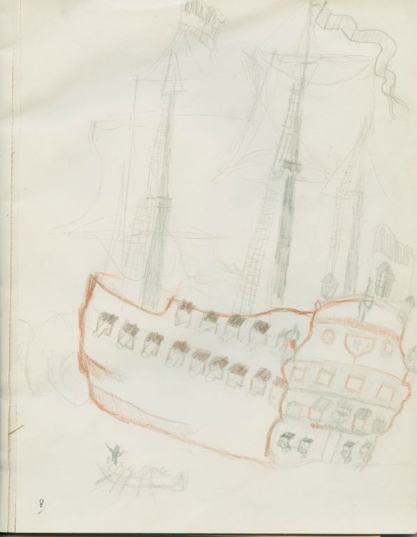 Dutch art, Scanned by Jos van der Woude, drawing