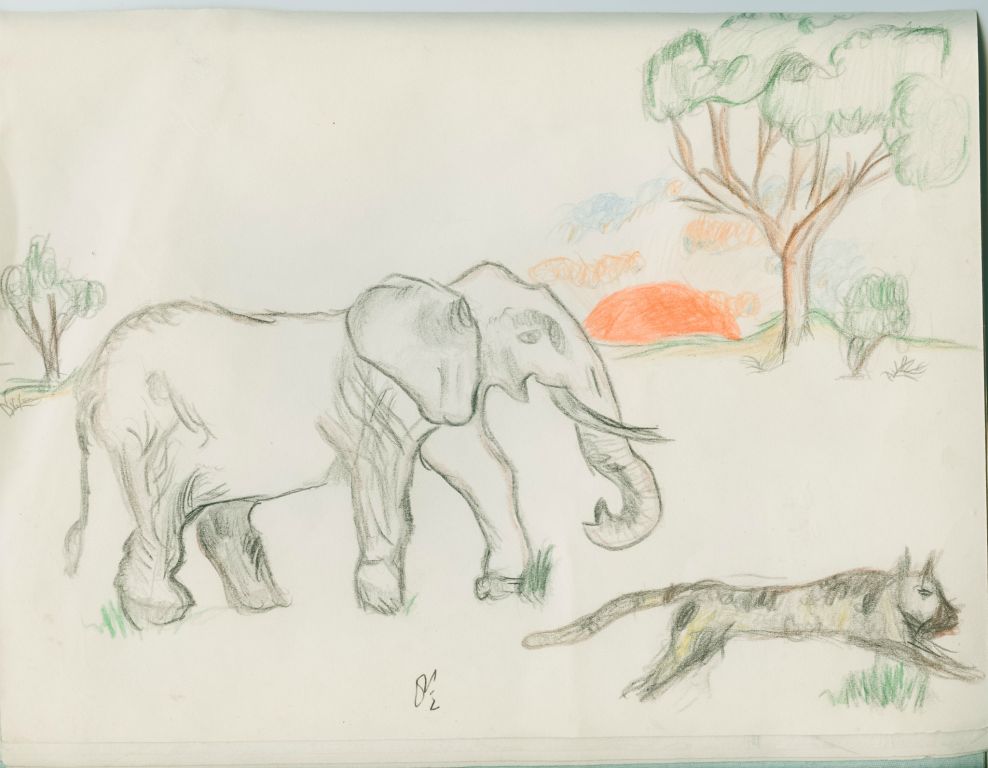 Dutch art, Scanned by Jos van der Woude, drawing
