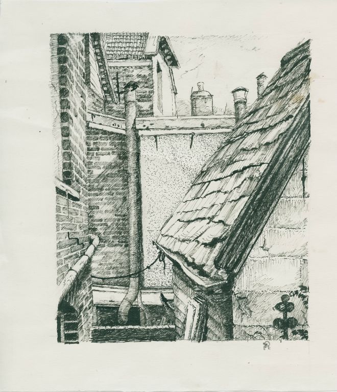 Dutch art, Scanned by Jos van der Woude, drawing