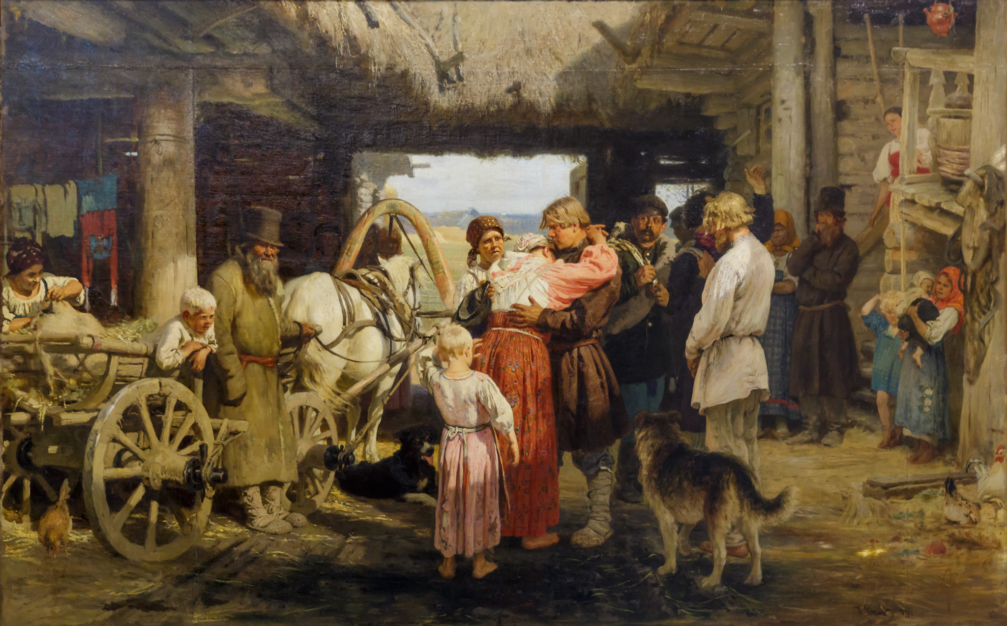 2016 Peredvizhniki, Photographed by Jos van der Woude, Realism-Style, Russian art, oil, paintings, Drents Museum, Assen, NL
