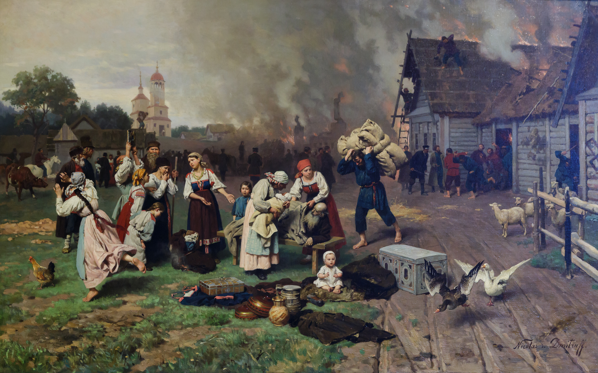 2016 Peredvizhniki, Photographed by Jos van der Woude, Realism-Style, Russian art, oil, paintings, Drents Museum, Assen, NL