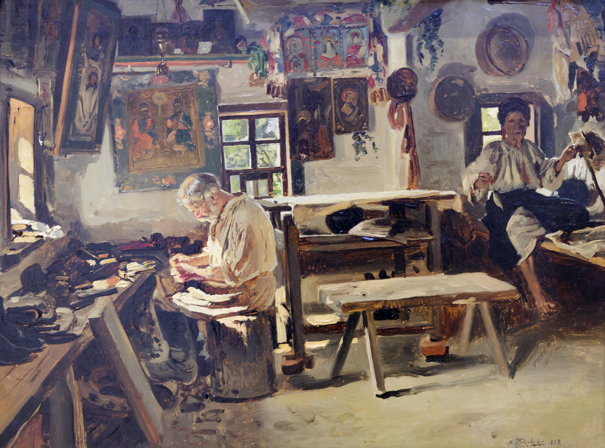 2016 Peredvizhniki, Photographed by Jos van der Woude, Realism-Style, Russian art, oil, paintings, Drents Museum, Assen, NL