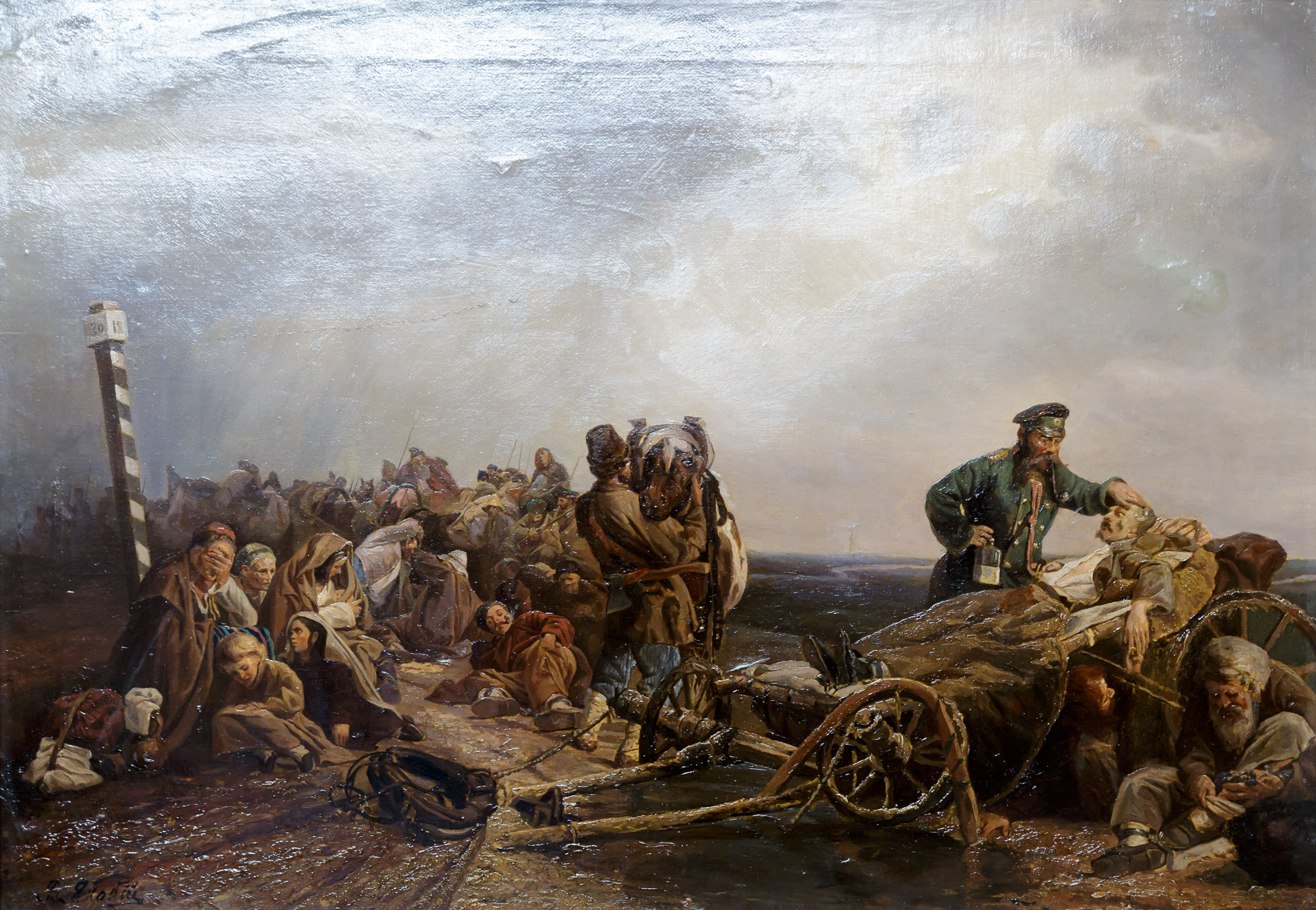 2016 Peredvizhniki, Photographed by Jos van der Woude, Realism-Style, Russian art, oil, paintings, Drents Museum, Assen, NL