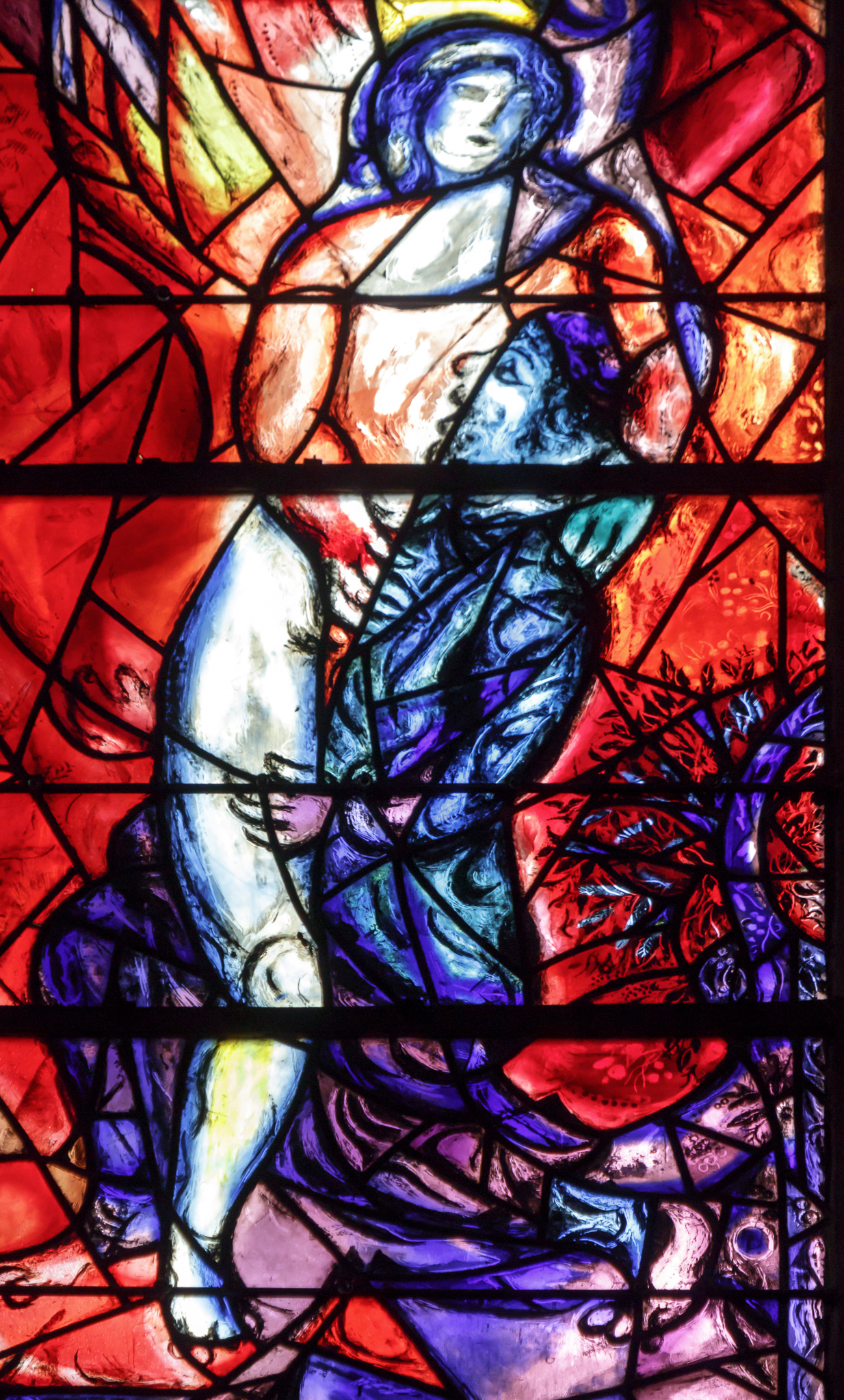 2017 Fr-It, Expressionism-Style, Photographed by Chris van Wijk, Russian art, paintings, stained glass, Metz Cathedral, Metz, FR