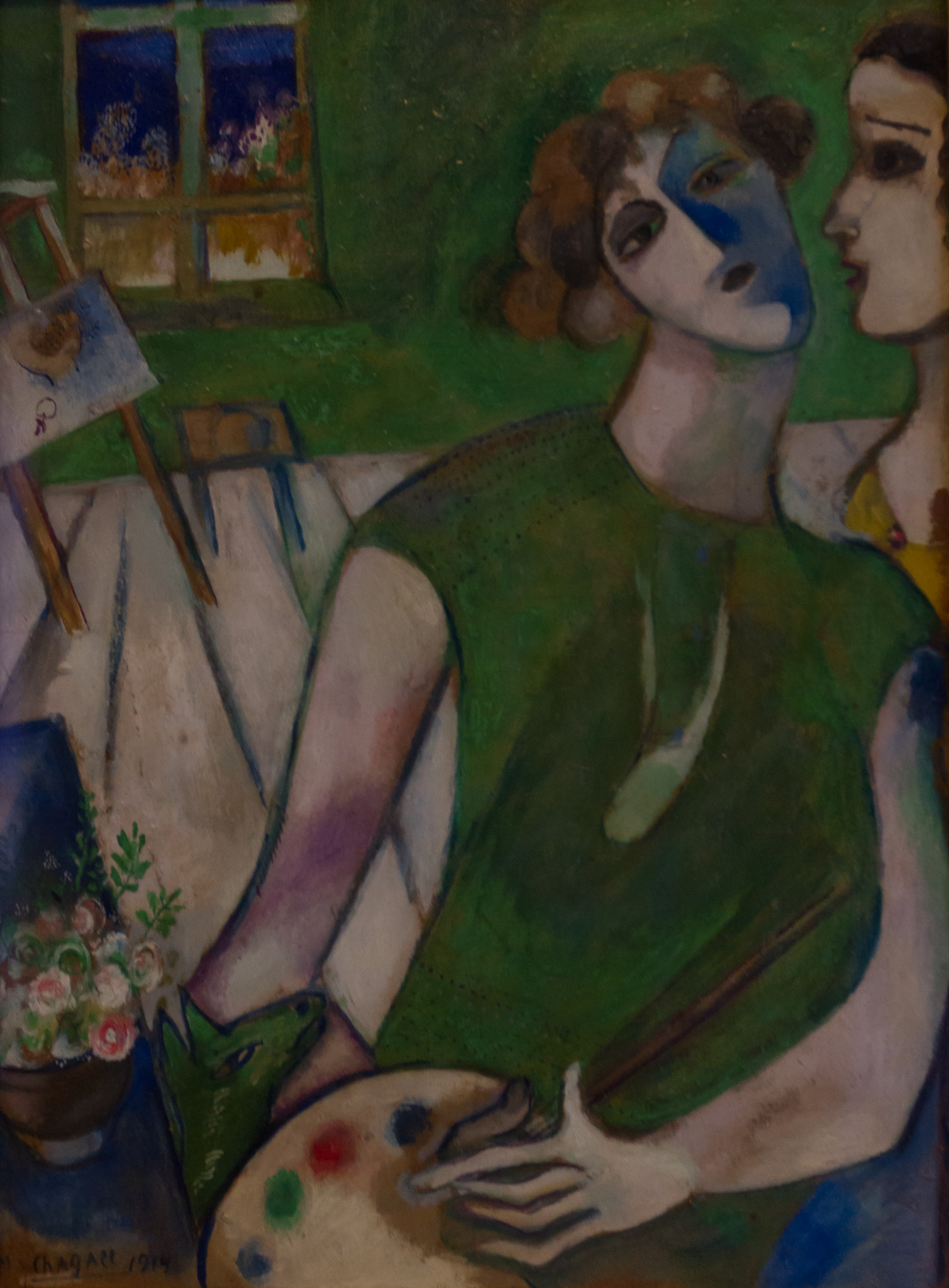2013 Italy France, Expressionism-Style, Photographed by Jos van der Woude, Russian art, oil, paintings, Musée National Marc Chagall, Nice, FR