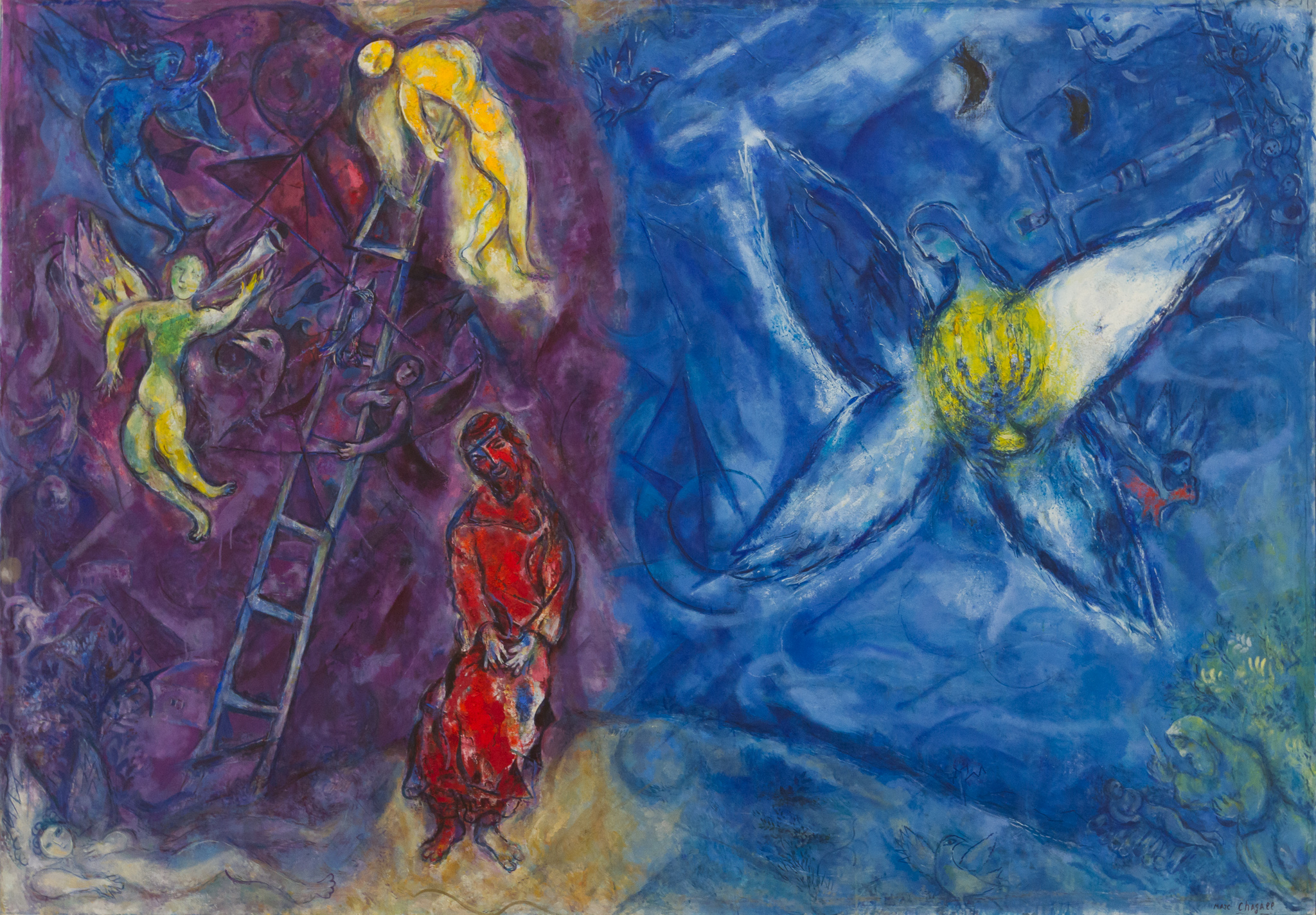 2013 Italy France, Expressionism-Style, Photographed by Jos van der Woude, Russian art, oil, paintings, Musée National Marc Chagall, Nice, FR