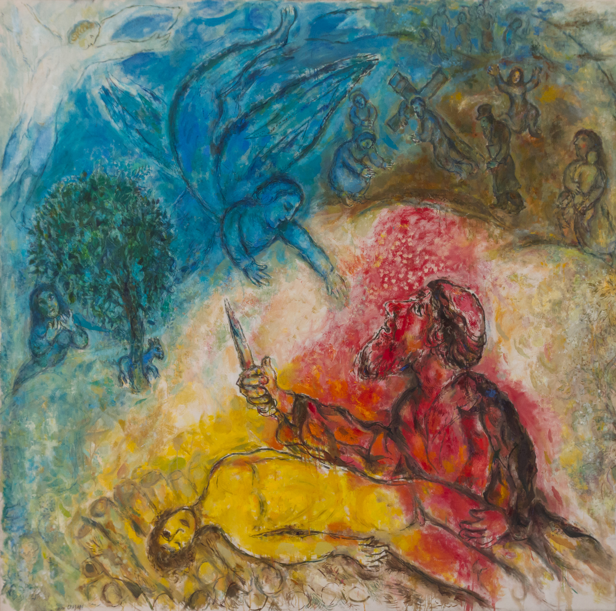 2013 Italy France, Expressionism-Style, Photographed by Jos van der Woude, Russian art, oil, paintings, Musée National Marc Chagall, Nice, FR