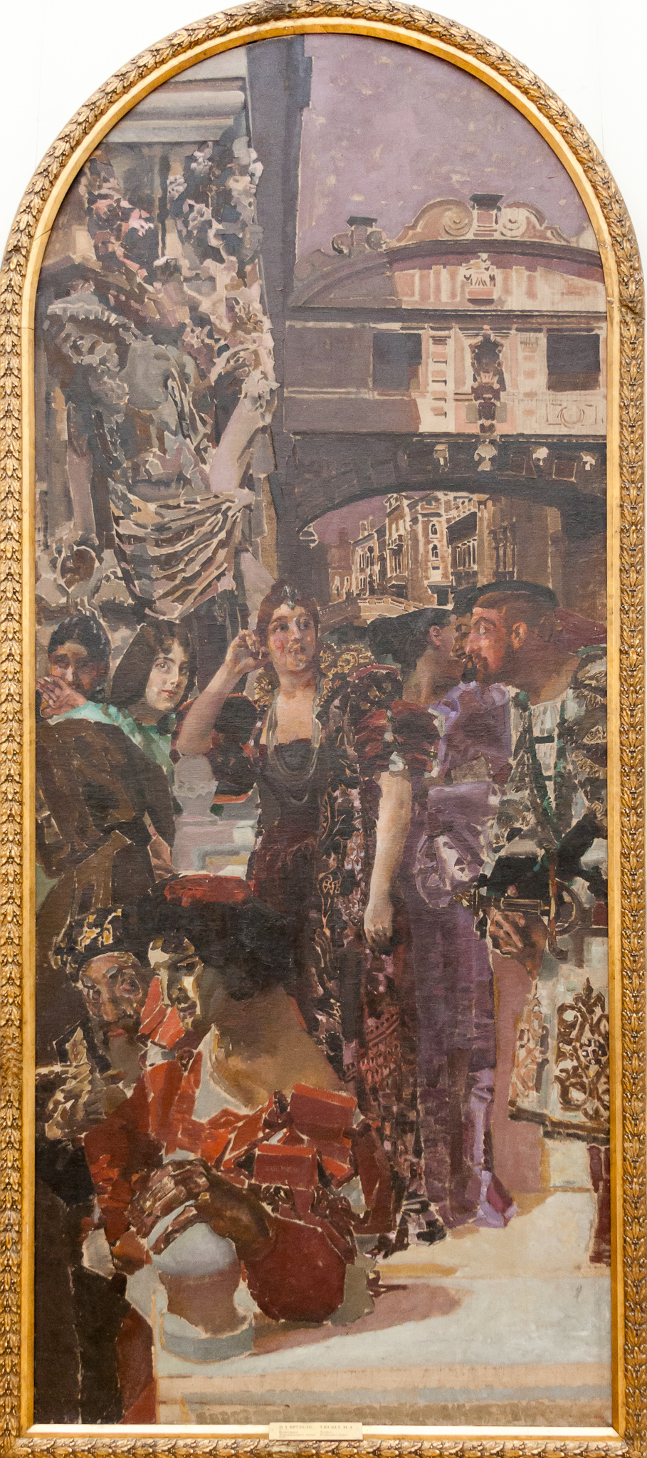 2009 St. Petersburg & Moscow, Photographed by Jos van der Woude, Russian art, Symbolism-Style, oil, paintings, Russian Museum, Palace District, RU