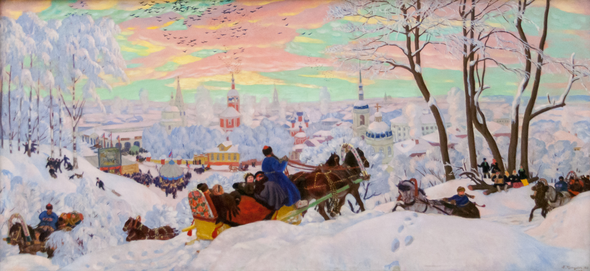2009 St. Petersburg & Moscow, Art-Nouveau-Style, Photographed by Jos van der Woude, Russian art, oil, paintings, Russian Museum, Palace District, RU