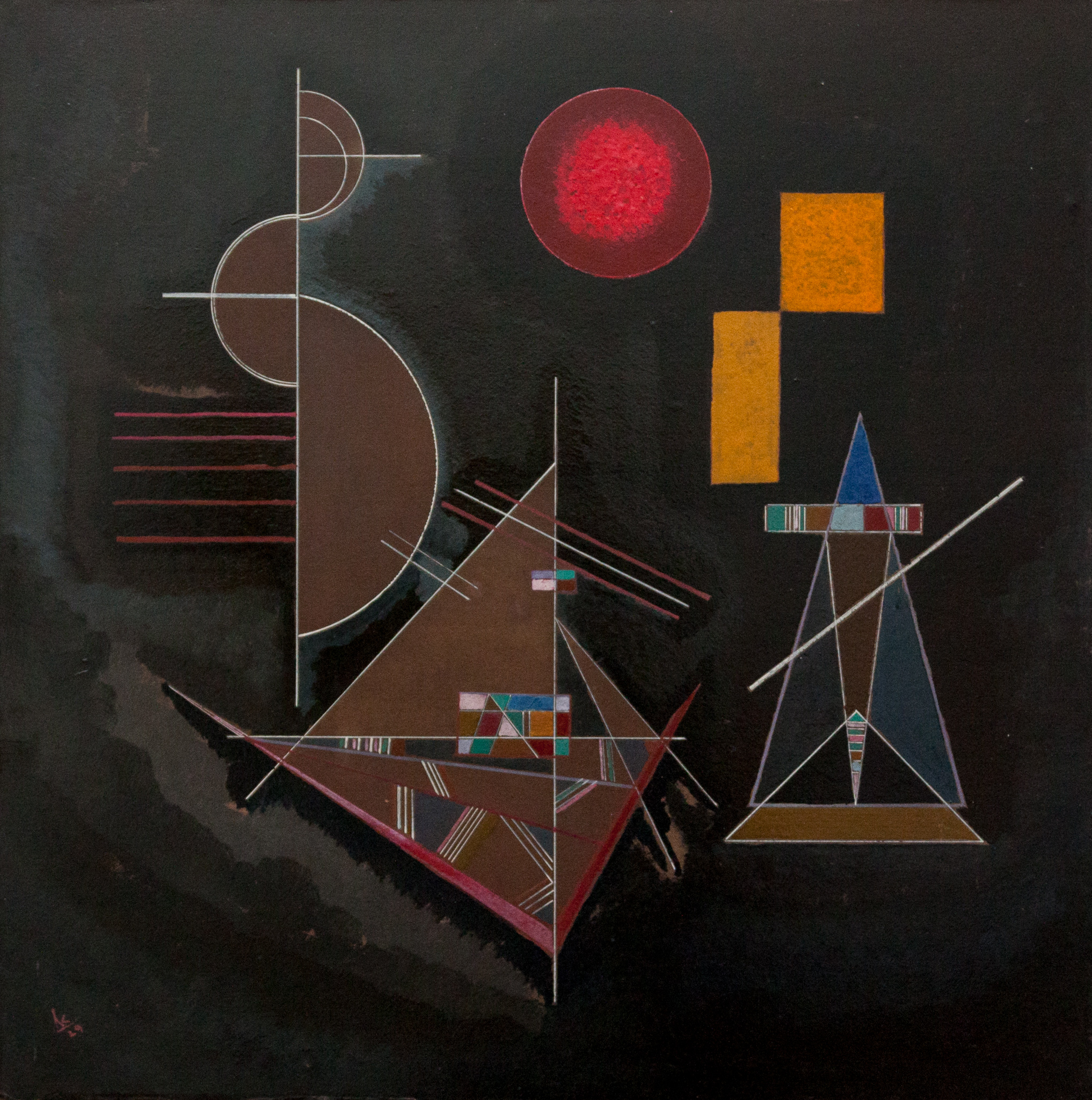 2011 Museum Boijmans Van Beuningen, Abstract-Style, Photographed by Jos van der Woude, Russian art, oil, paintings, Museum Boijmans van Beuningen, Rotterdam, NL
